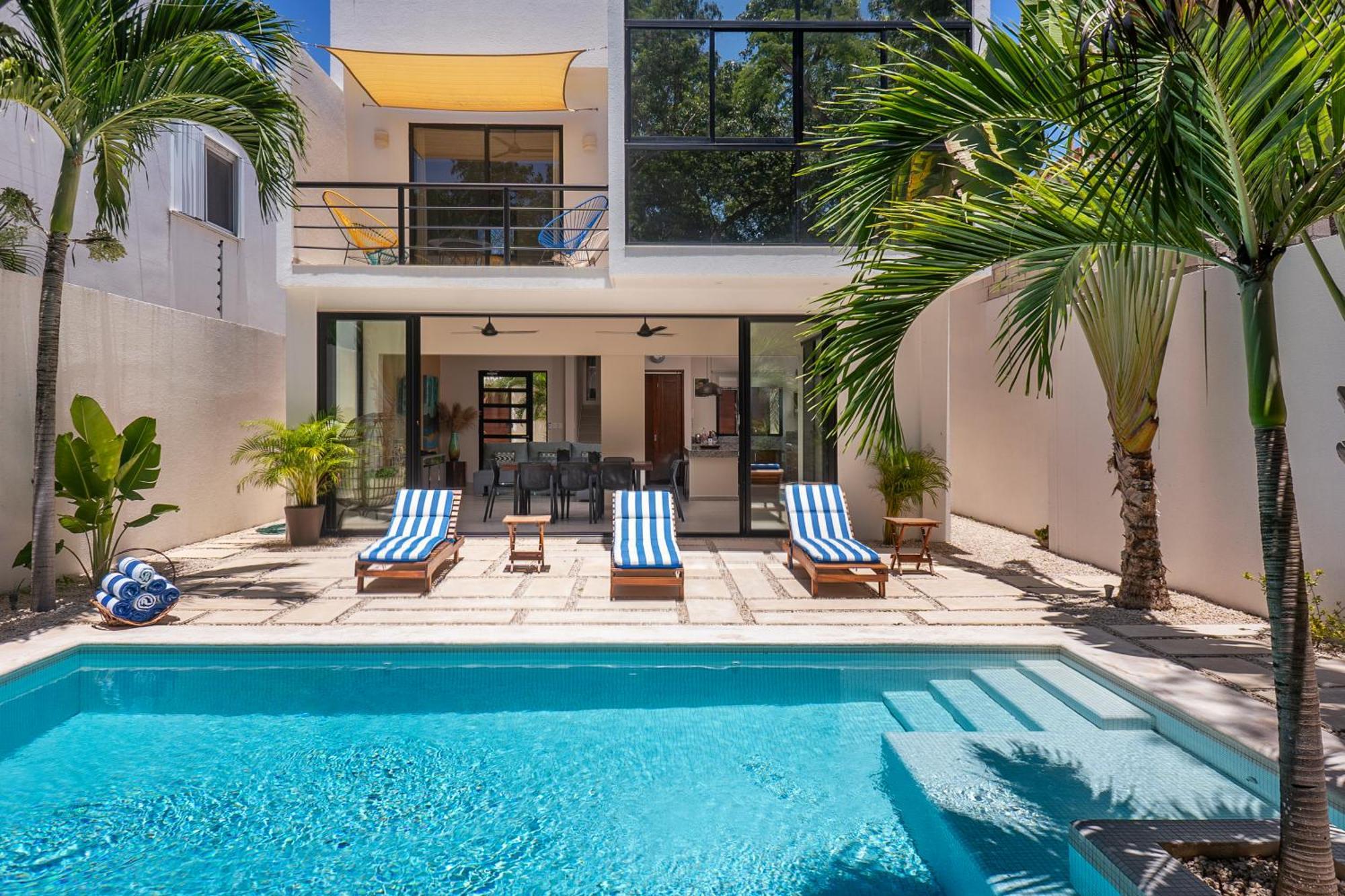 Wonderful Tropical Home 3Br, Garden, Private Pool. Tulum Exterior foto